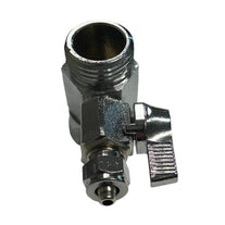 1/2" Braided Adapter with 1/4" Compression Connection