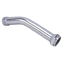 Shower Arm Bent Male x Female 125mm Chrome Plated