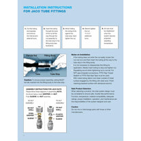 Jaco Tube To Male Pipe Elbow NPT - Jaco Tube To Male Pipe Elbow NPT - PSI Water Filters Australia