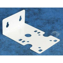 Single white powdercoated 3/4