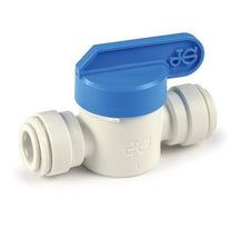 Stop Tap 1/4 Inch Tube To 1/4 Inch Tube - Stop Tap 1/4 Inch Tube To 1/4 Inch Tube - PSI Water Filters Australia