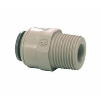 Tube To Male Pipe Adapter JG 1/2 Inch Tube To 3/8 Inch Male Nptf Thread - Tube To Male Pipe Adapter JG 1/2 Inch Tube To 3/8 Inch Male Nptf Thread - PSI Water Filters Australia