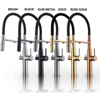 Stainless Steel 3 way veggie spray mixer - Stainless Steel 3 way veggie spray mixer - PSI Water Filters Australia