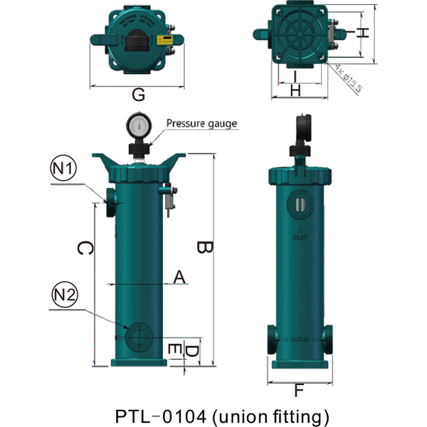Commercial bag filter